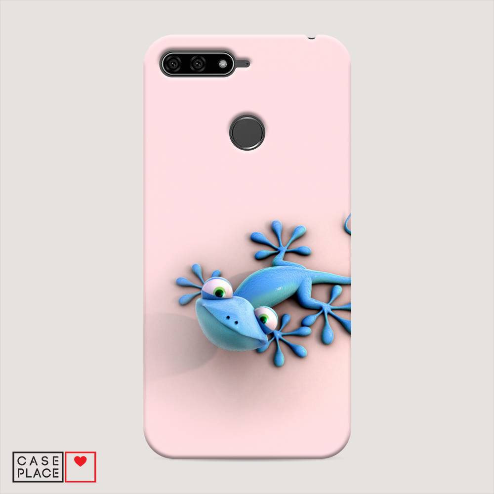 

Чехол Awog "Голубая ящерка" для Honor 7C, 64520-1
