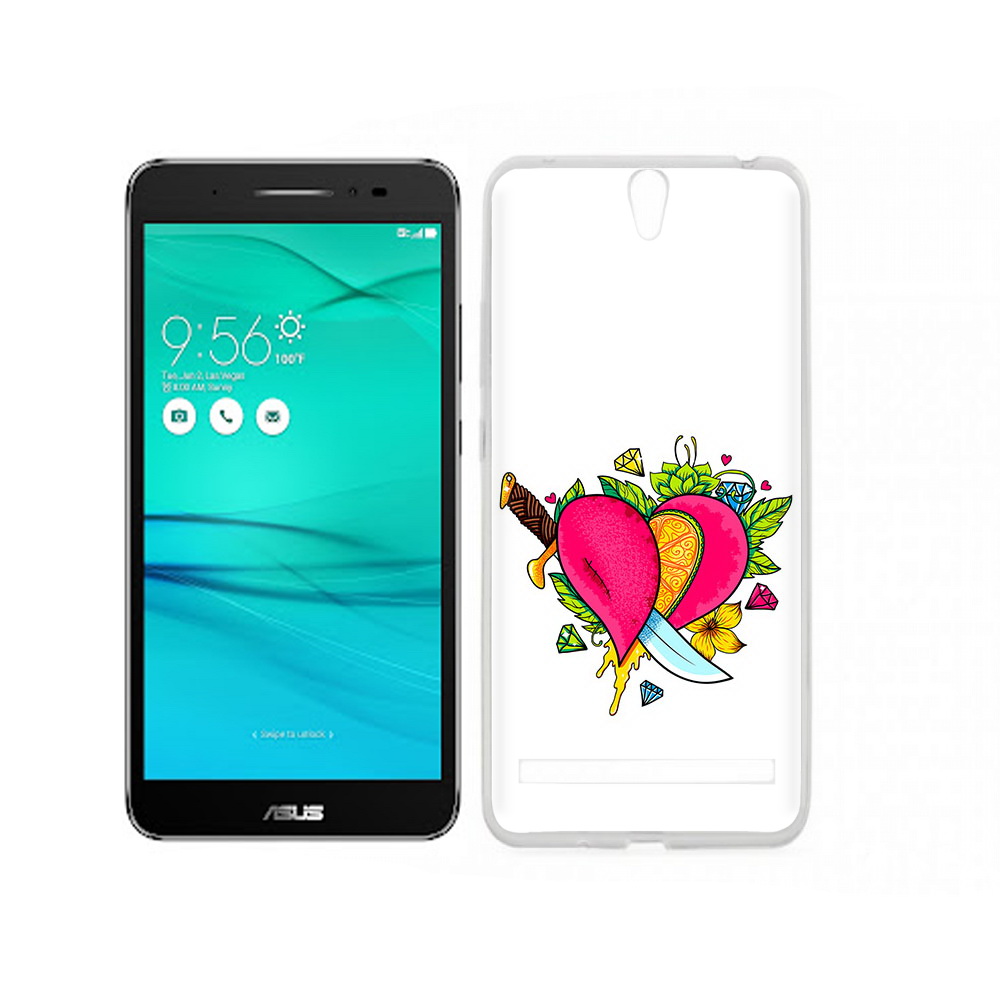 

Чехол MyPads Tocco для Asus ZenFone Go (ZB690KG) Фруктовое сердце, Прозрачный, Tocco