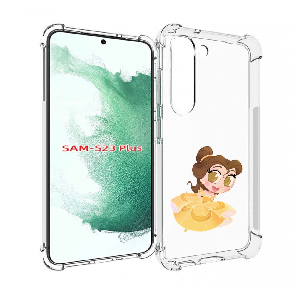 

Чехол MyPads мини-принцесса женский для Samsung Galaxy S23 Plus +, Прозрачный, Tocco