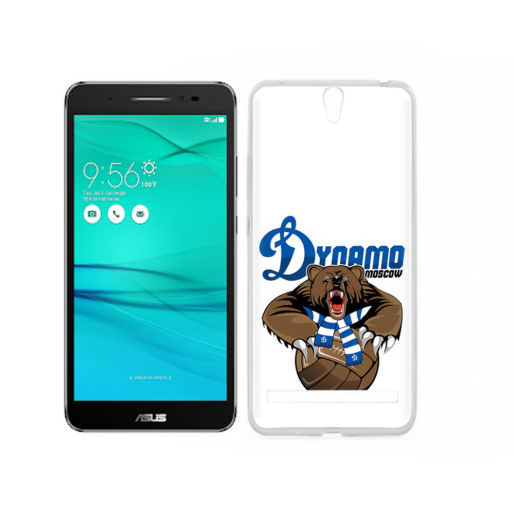 

Чехол MyPads Tocco для Asus ZenFone Go (ZB690KG) ФК Динамо медведь, Прозрачный, Tocco