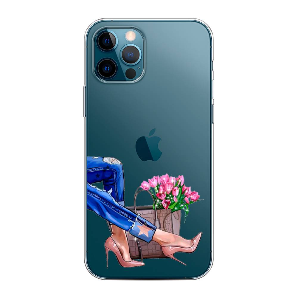 

Чехол Awog на Apple iPhone 12 Pro / Айфон 12 Pro "Каблучки", Разноцветный, 12850-7