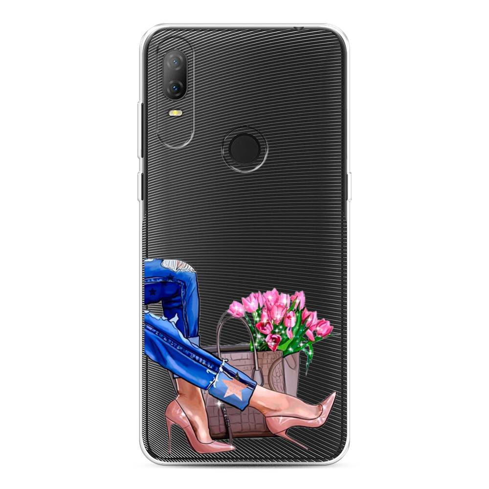 

Чехол Awog на Alcatel 1V (2020) 5007U / Алкатель 1V (2020) 5007U "Каблучки", 170950-7