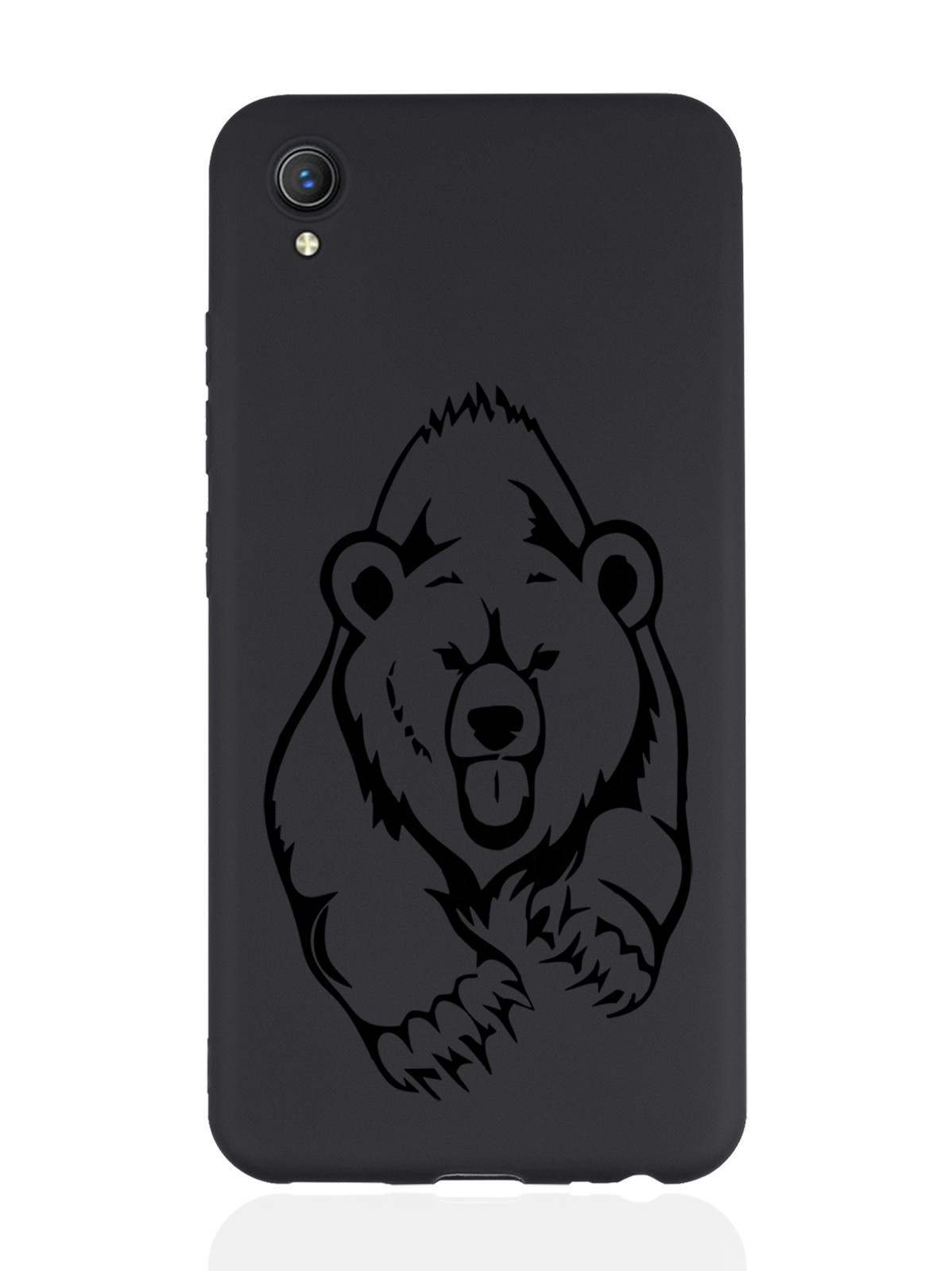 

Чехол MustHaveCase для Vivo Y1S/Y91C Медведь черный