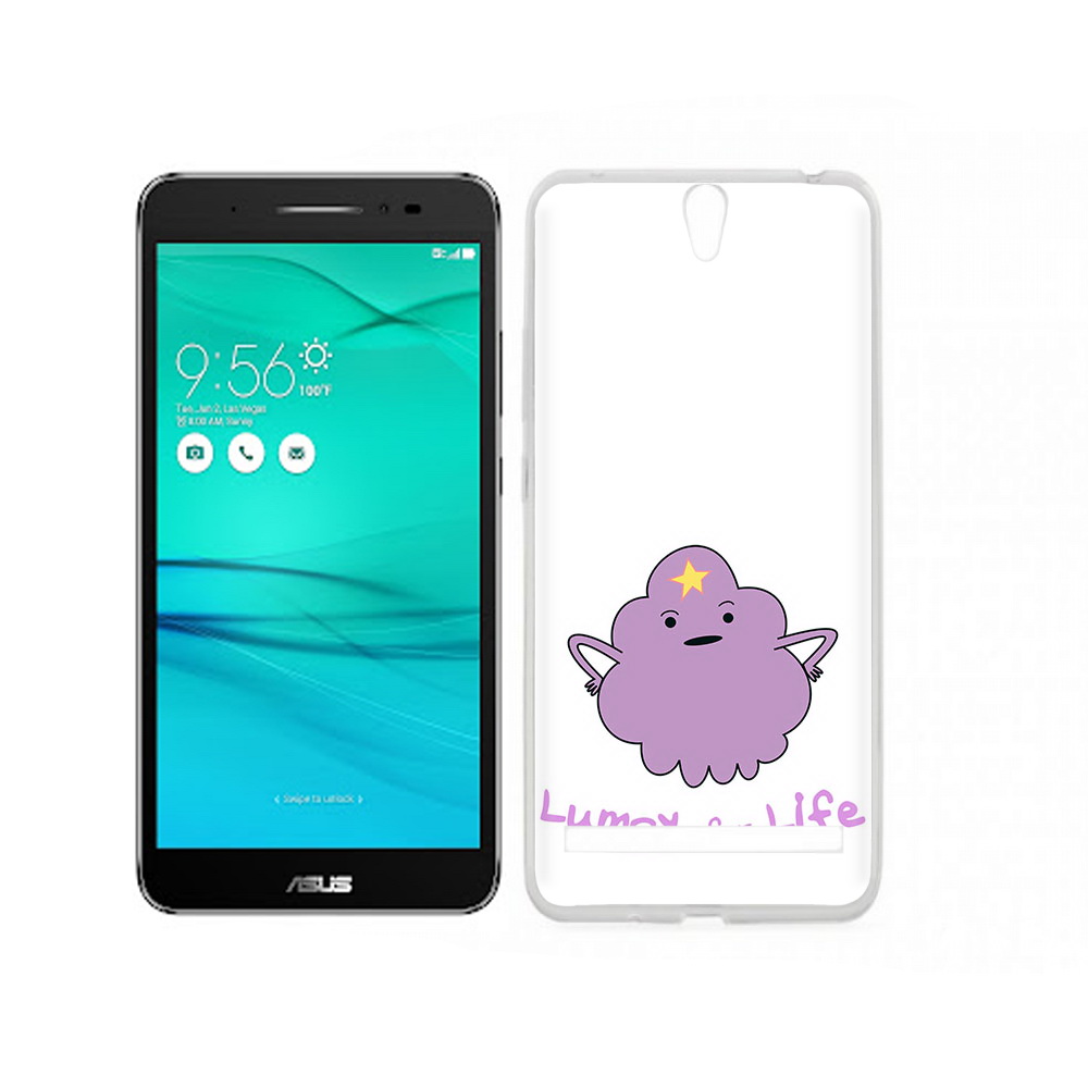

Чехол MyPads Tocco для Asus ZenFone Go (ZB690KG) Принцесса пупырчатого королевства, Прозрачный, Tocco