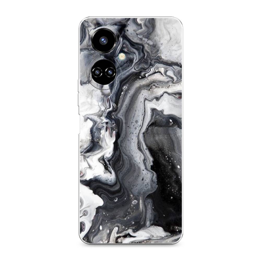 

Чехол Awog на Tecno Camon 19/19 Pro 4G "Бело-черные сложные полосы", Разноцветный, 301650-3