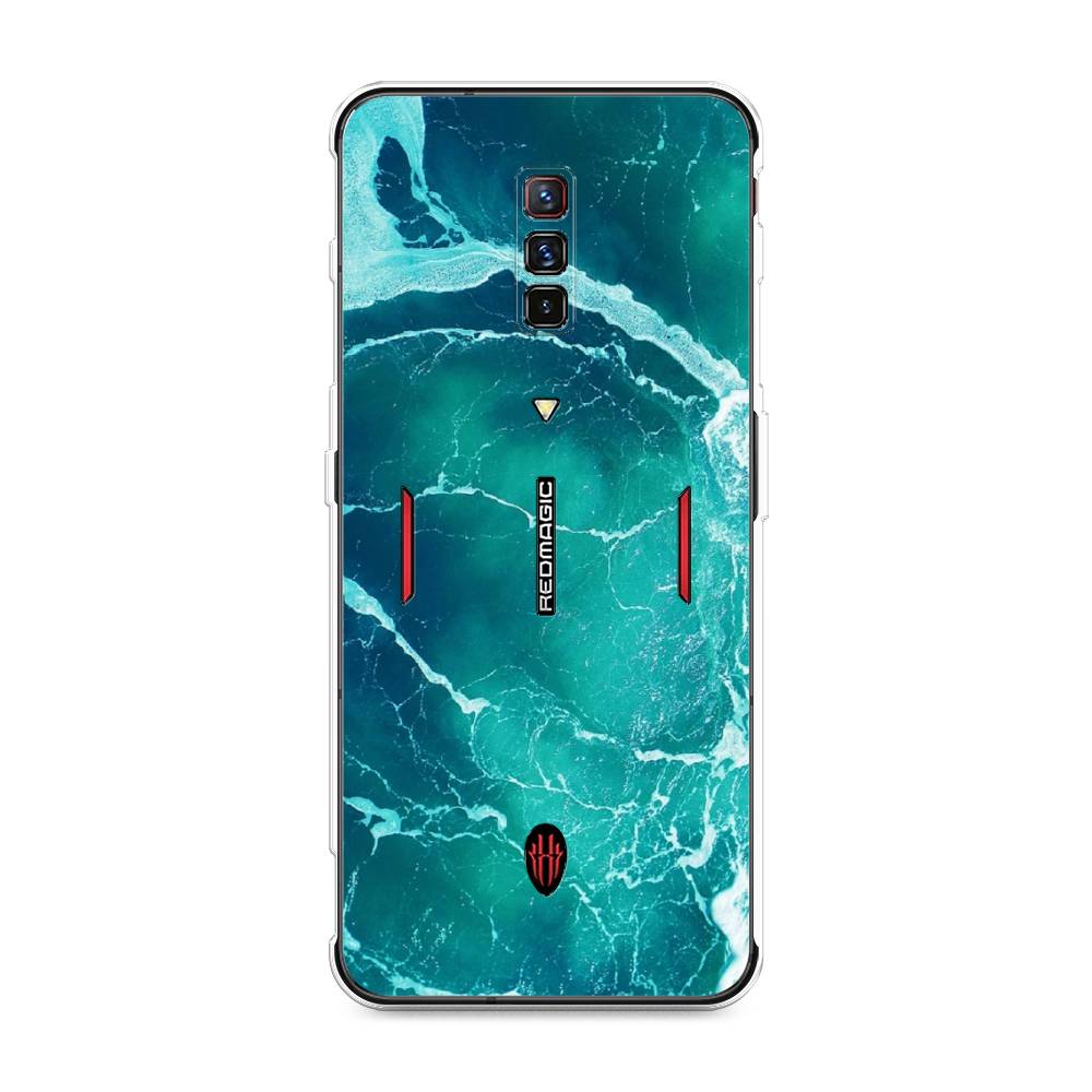 

Чехол Awog на ZTE Nubia Red Magic 6 / ЗТЕ Нубиа Ред Мэджик 6 "Изумрудный океан", Разноцветный, 135150-4