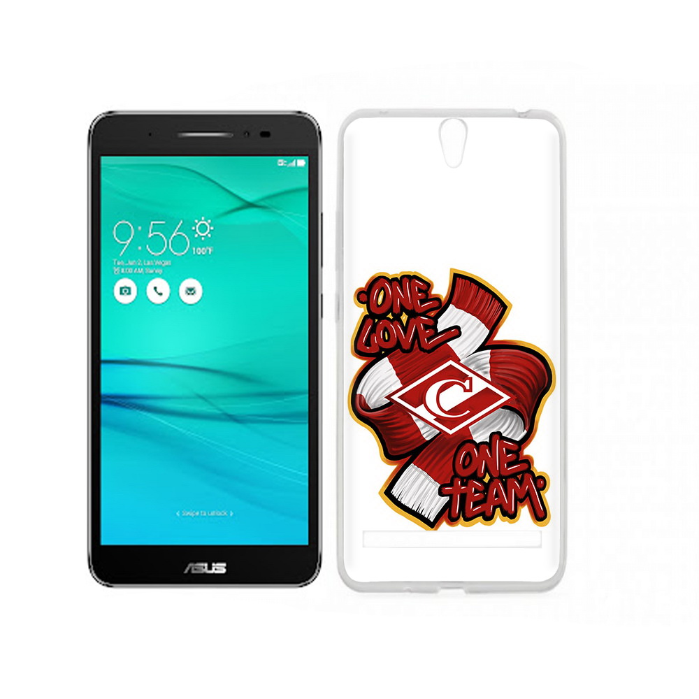 Чехол MyPads Tocco для Asus ZenFone Go (ZB690KG) Одна любовь-Спартак