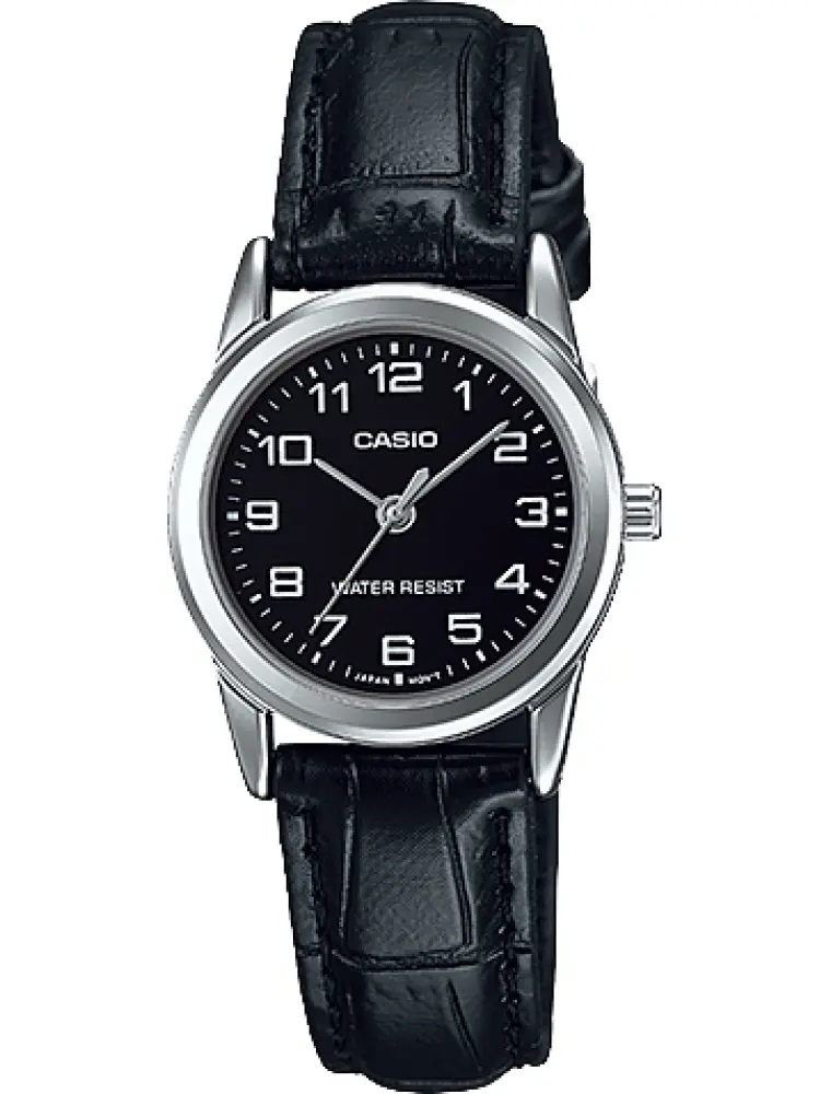 

Наручные часы женские Casio LTP-V001L-1B черные, LTP-V001L-1B