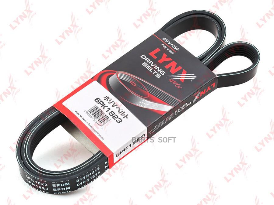 

Ремень Поликлиновой LYNXauto арт. 6PK1823