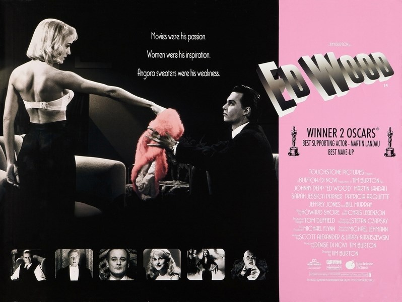 

Постер к фильму "Эд Вуд" (Ed Wood) 50x70 см