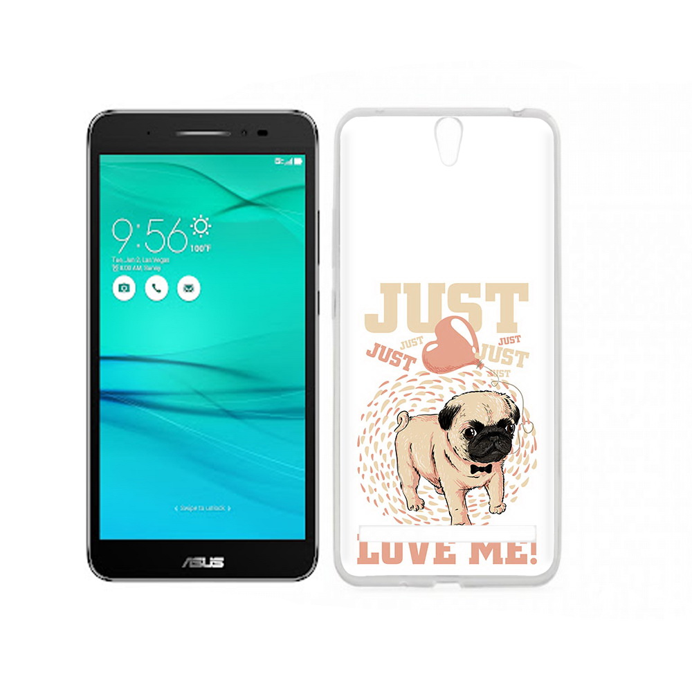 Чехол MyPads Tocco для Asus ZenFone Go (ZB690KG) Люби меня