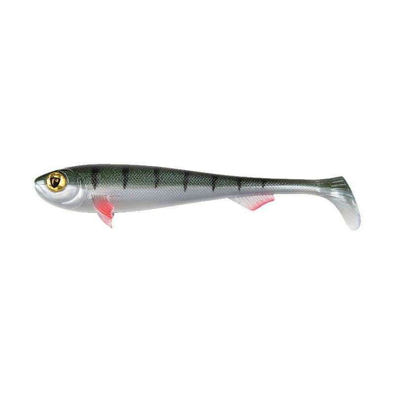 

Силиконовая приманка (1шт.) Fox Rage Super Slick Shad UV 11"/28cm цв. Young Perch NSC065, Серебристый, Super Slick Shad