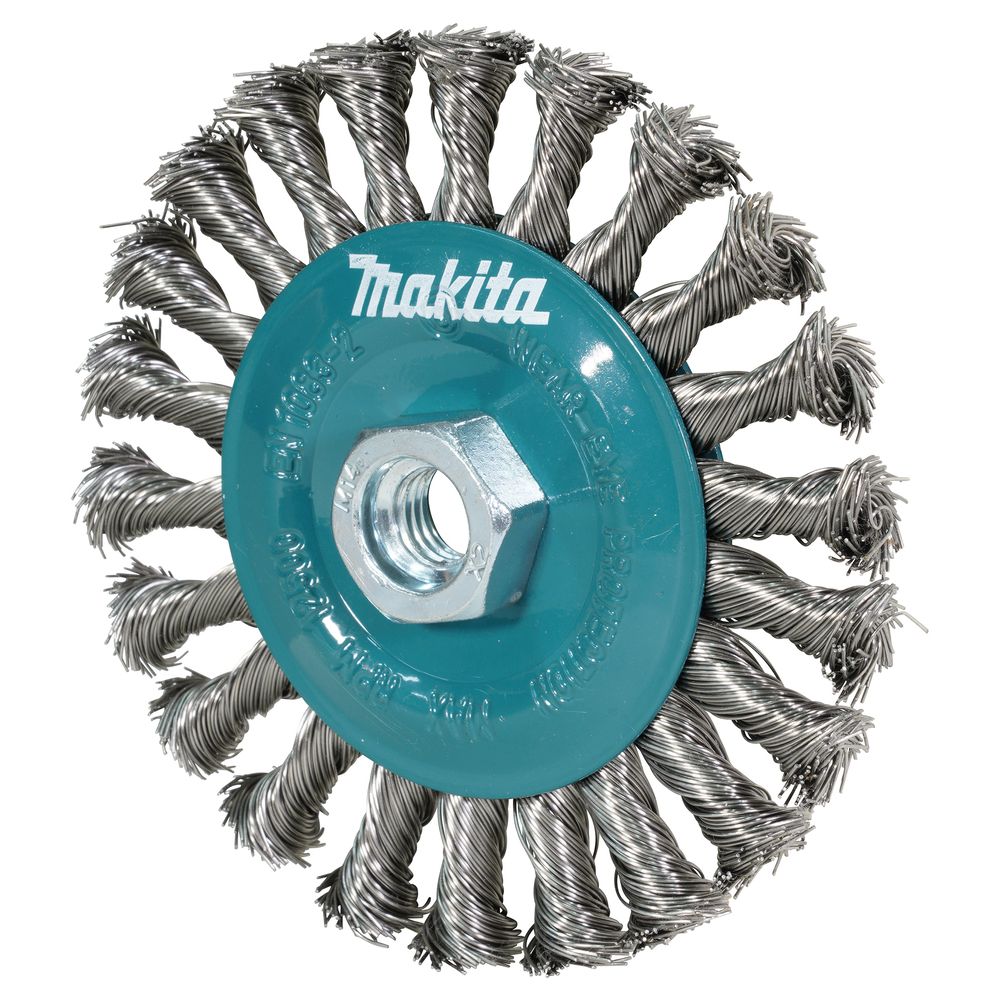 Щетка проволочная дисковая d125 мм Makita D-77540