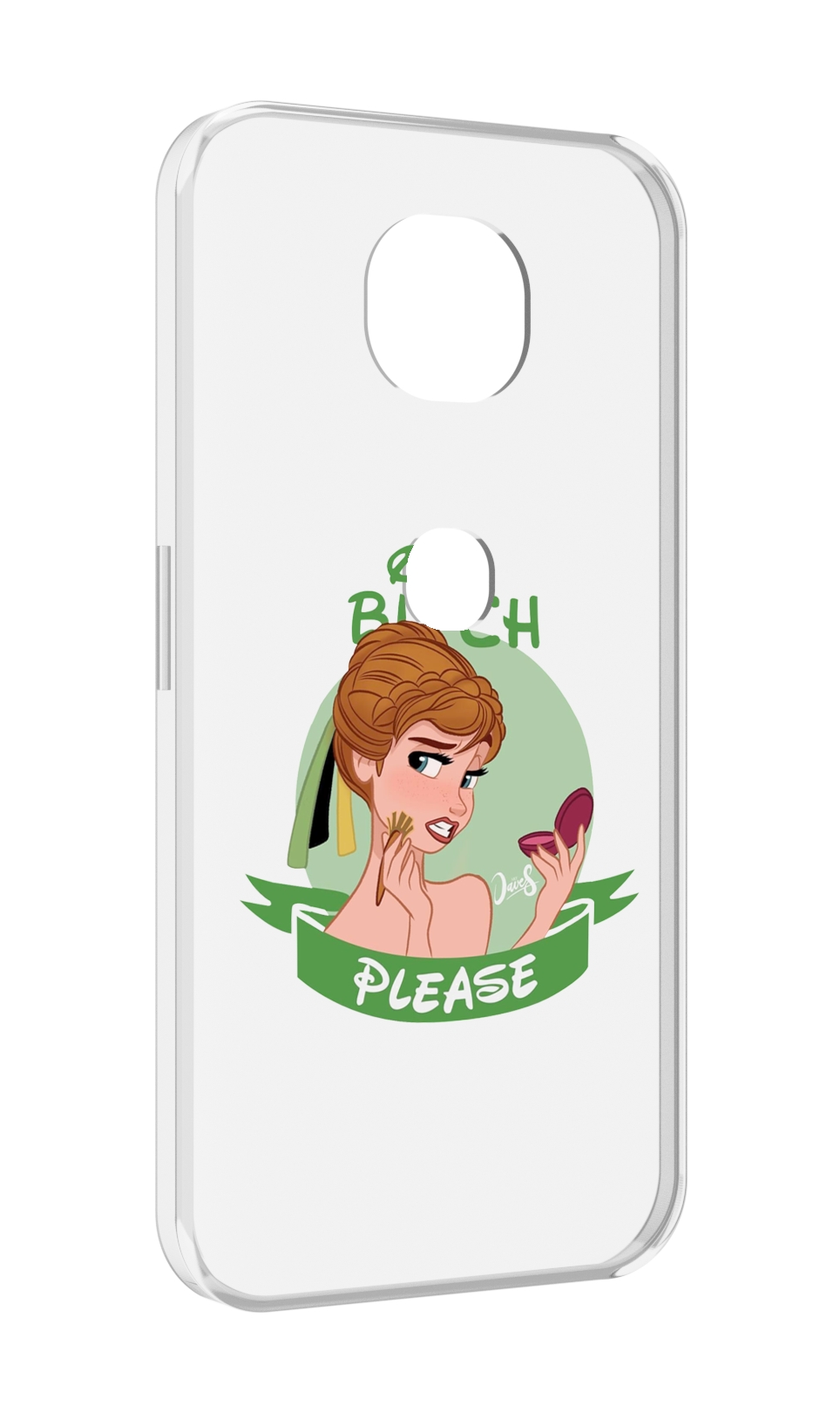 

Чехол MyPads принцесса-Анна женский для Motorola Moto G5S (XT1799-2), Прозрачный, Tocco