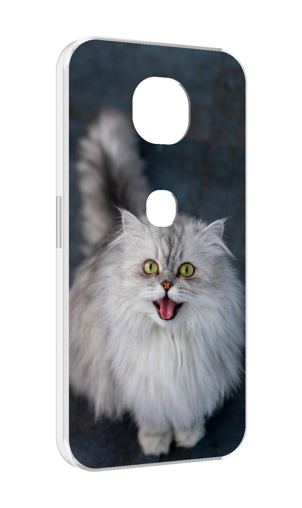 Чехол MyPads порода кошки британская длинная для Motorola Moto G5S (XT1799-2)