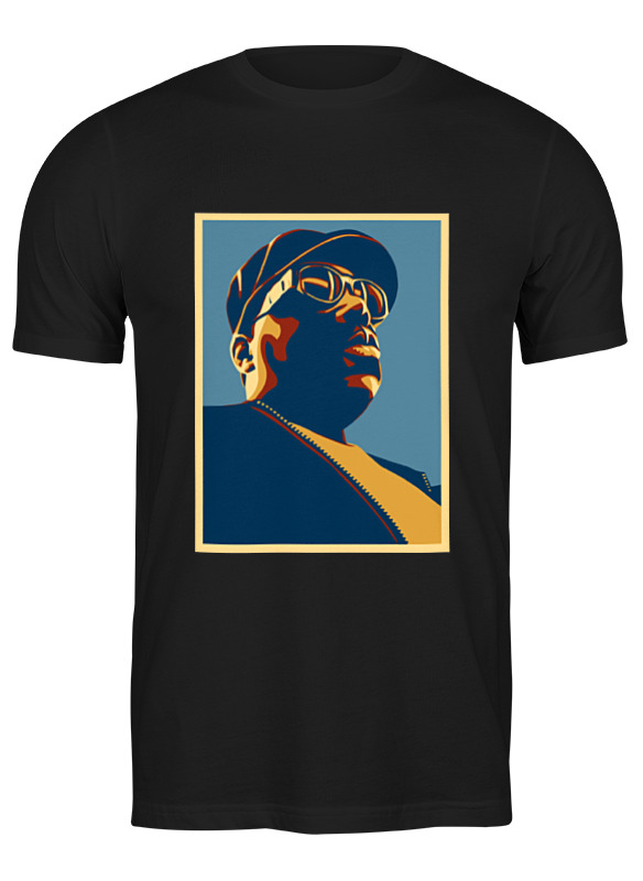 

Футболка мужская Printio The notorious b.i.g. черная 3XL, Черный, The notorious b.i.g.
