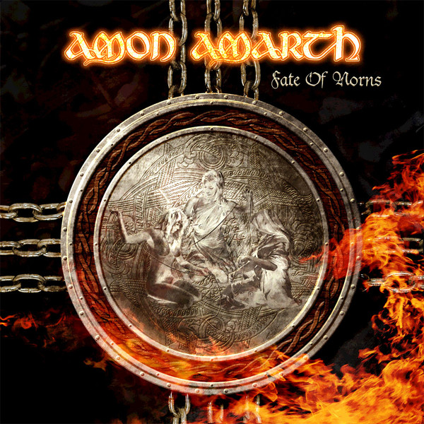 Amon Amarath Fate Of Norns (Ochre brown marbled vinyl) (LP) 0039841449846