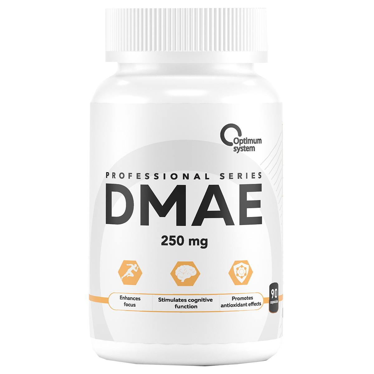 

DMAE, 250 мг, 90 капсул, Optimum System