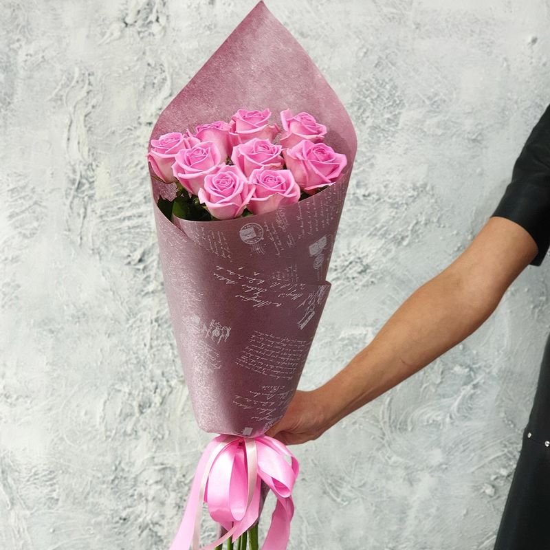 

Букет живых цветов, Талисман Флора, B0536, 60см