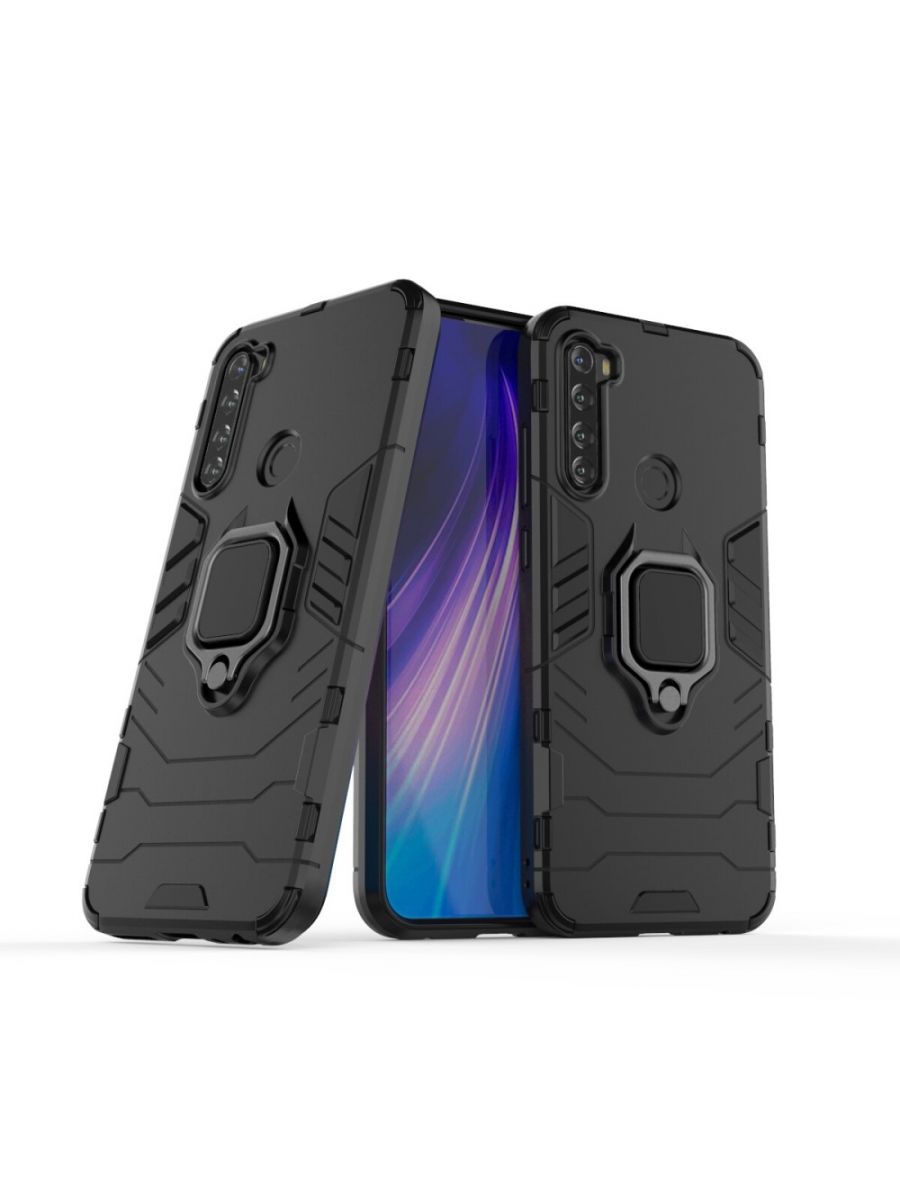 

Чехол Ring для смартфона Xiaomi Redmi Note 8T Черный