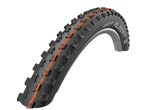 фото Покрышка schwalbe 29x2.35 fat albert front addix soft tl-easy snakeskin