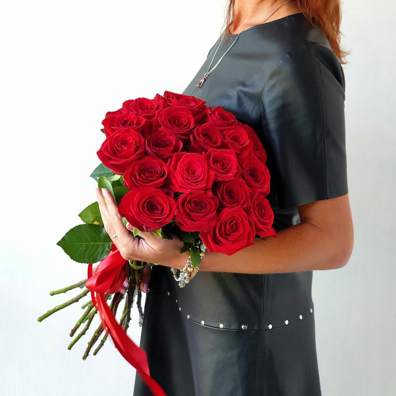 

Букет живых цветов, Талисман Флора, B0525, 55см