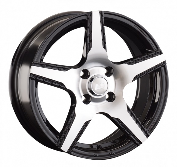 

Колесный диск LS 888 (BKF) 6.5xR15 ET38 5*100 D73.1, Черный;серебристый
