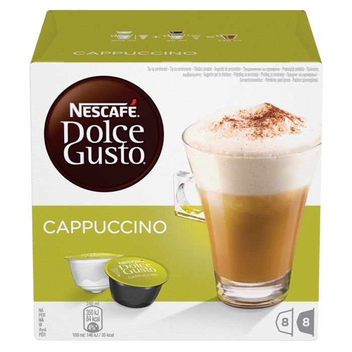 Кофе Nescafe Dolce Gusto Капучино в капсулах 186,4 г