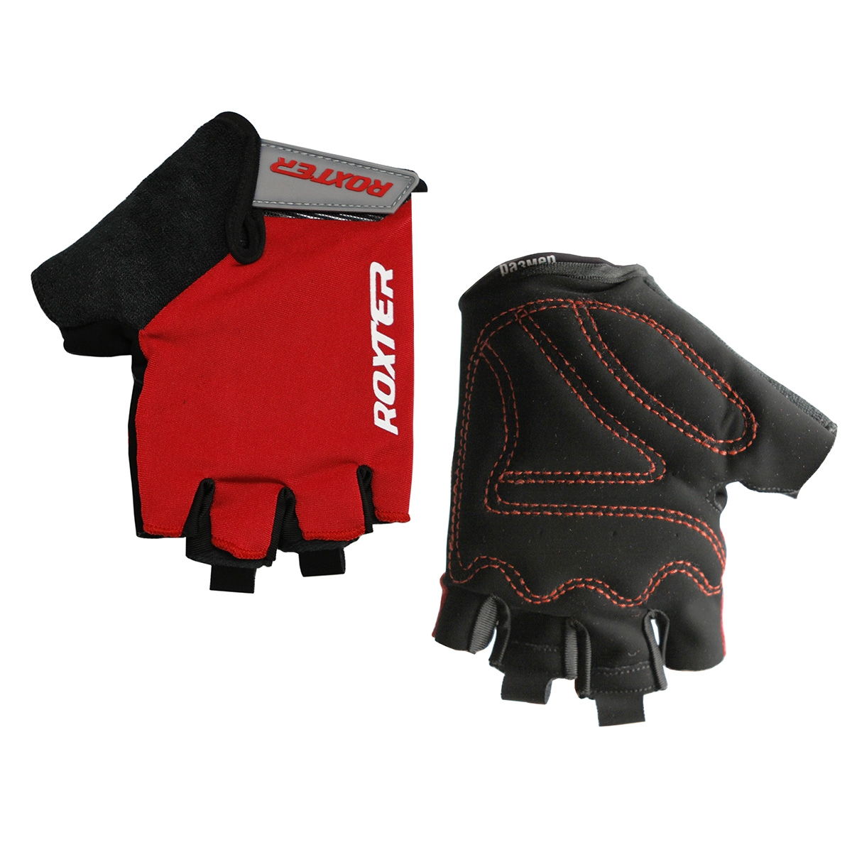 

Велоперчатки Roxter ZTB17275-A, black/red, XL, ZTB17275-A