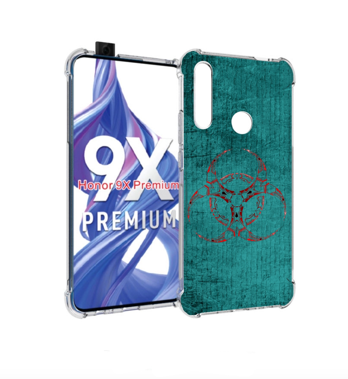 

Чехол бампер MyPads Амбрелла для Honor 9X (STK-LX1)/Honor, Прозрачный, Tocco
