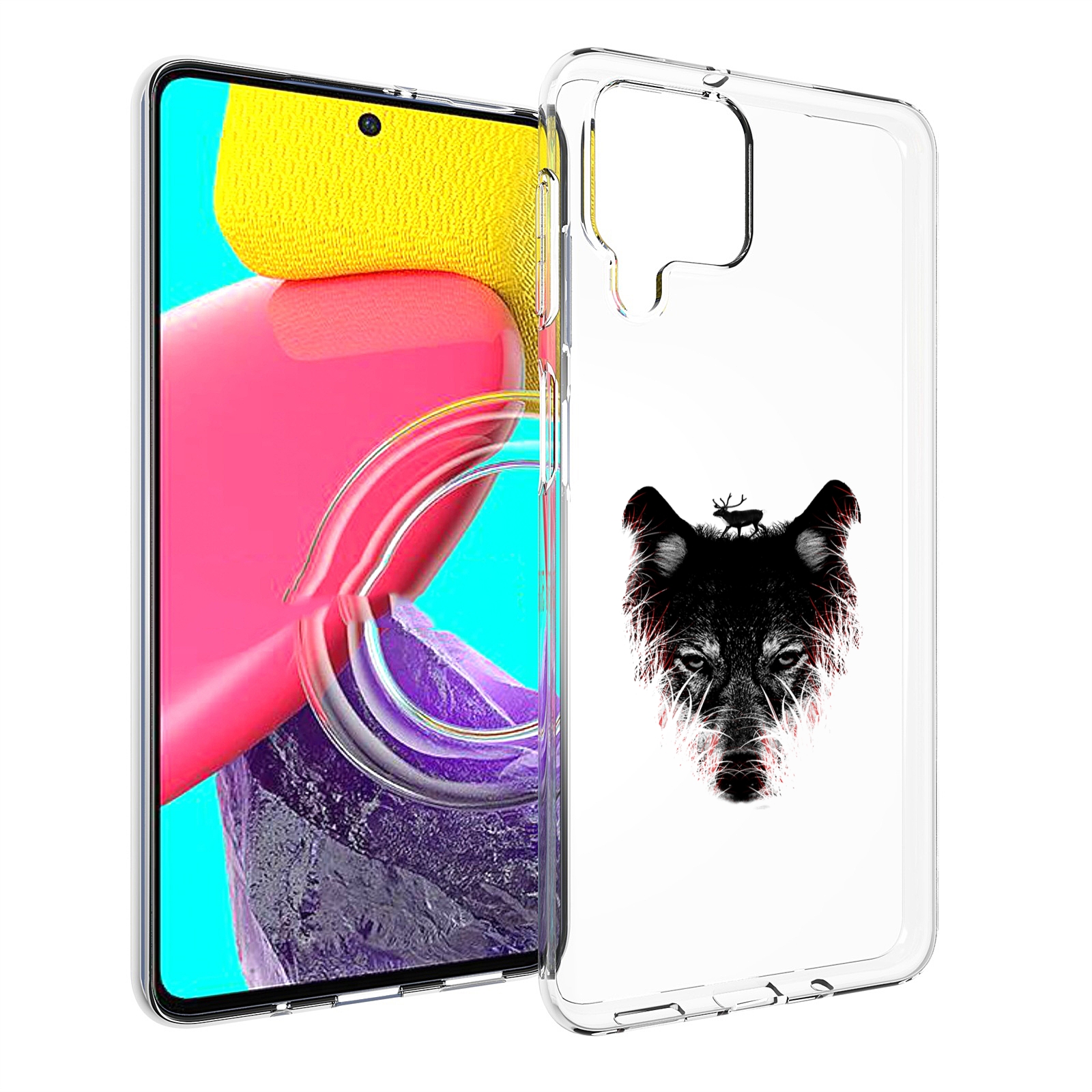 

Чехол Mypads Волк В Траве Для Samsung Galaxy M53 (Sm-M536), Прозрачный, Tocco