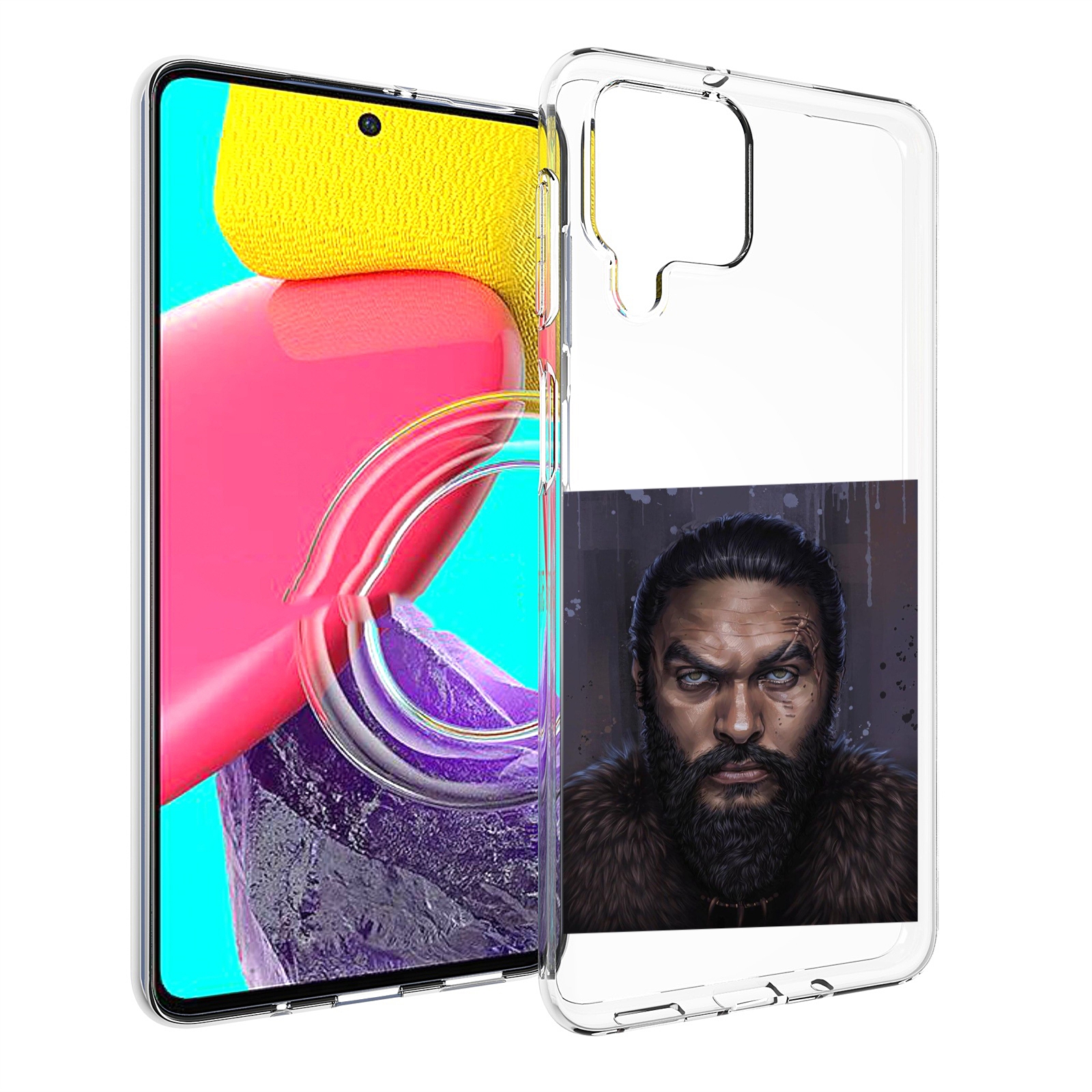 

Чехол Mypads Портрет-Императора Для Samsung Galaxy M53 (Sm-M536), Прозрачный, Tocco