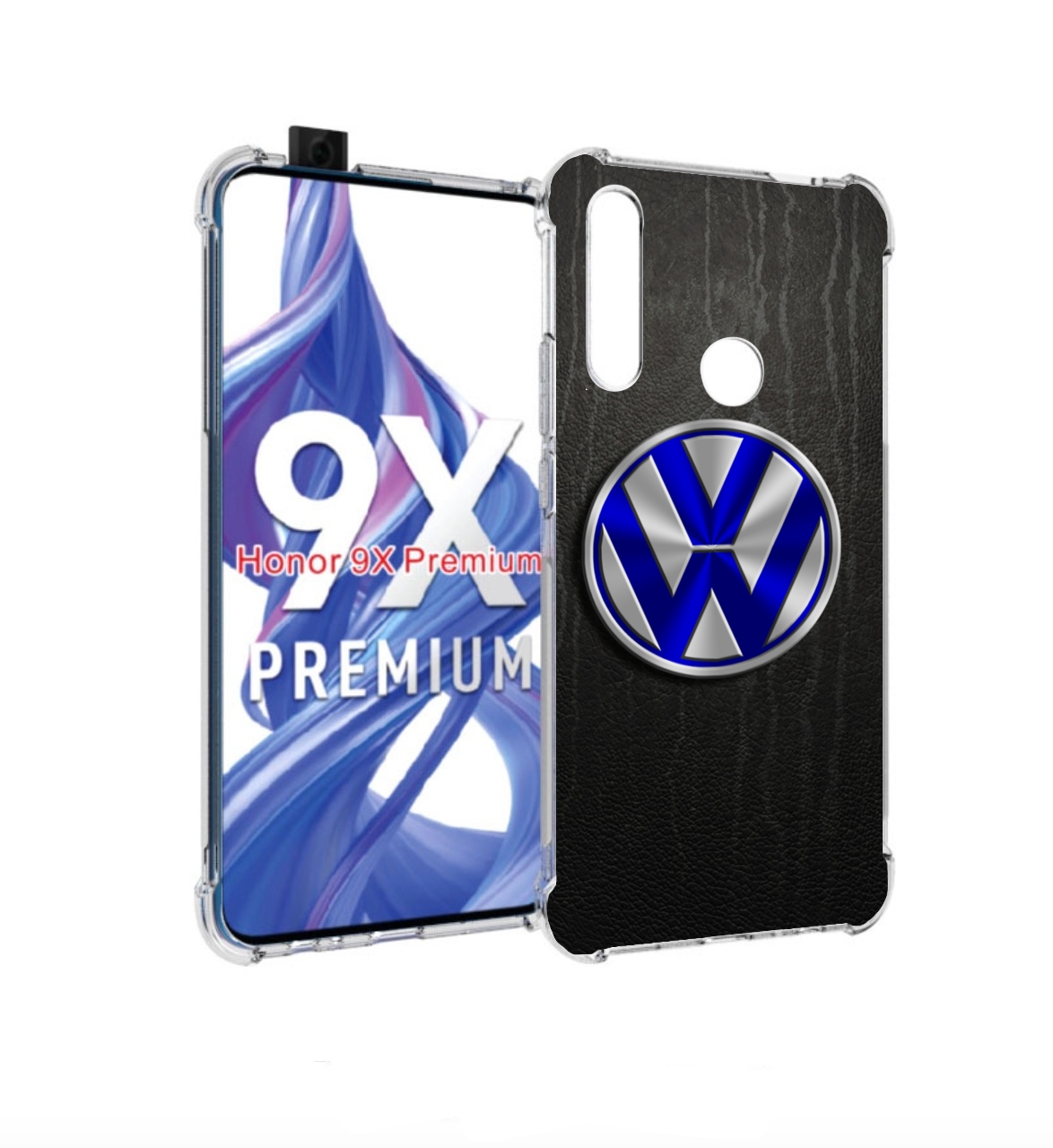 

Чехол бампер MyPads volkwagen-фольксваген-3 для Honor 9X (STK-LX, Прозрачный, Tocco
