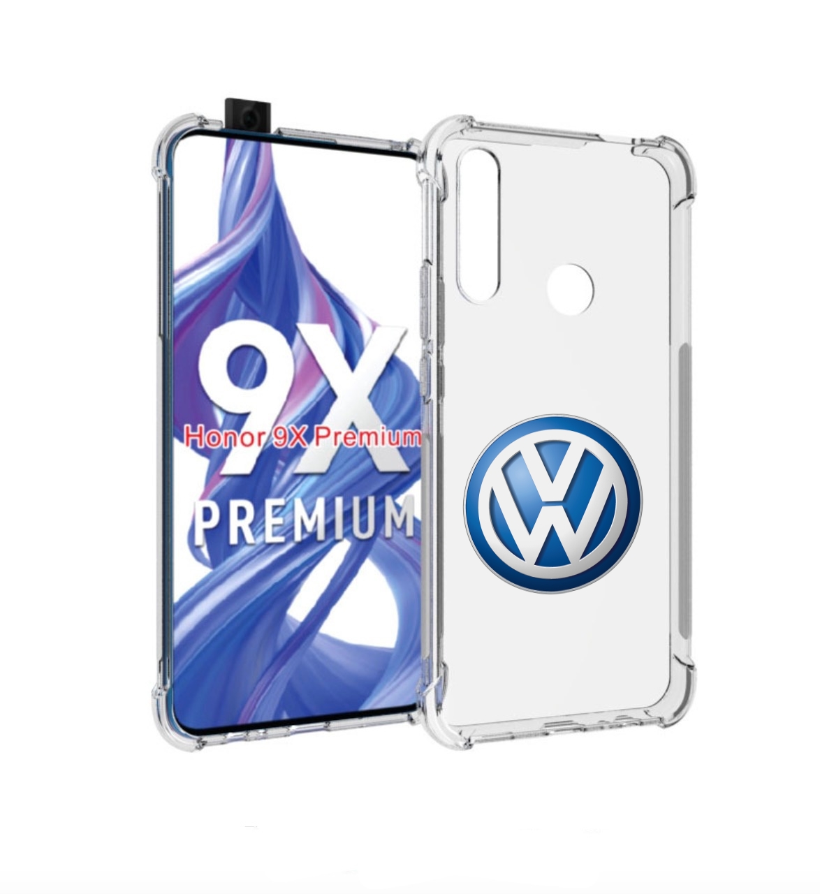 

Чехол бампер MyPads volkswagen мужской для Honor 9X (STK-LX1)/Hu, Прозрачный, Tocco