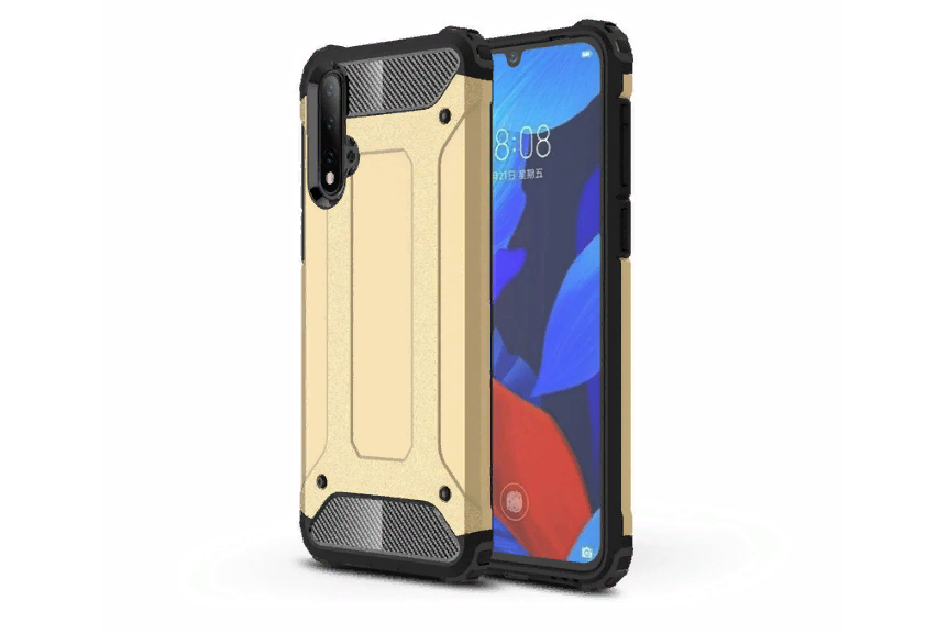 фото Чехол mypads для huawei p smart z/huawei y9 prime 2019 gold (131243)