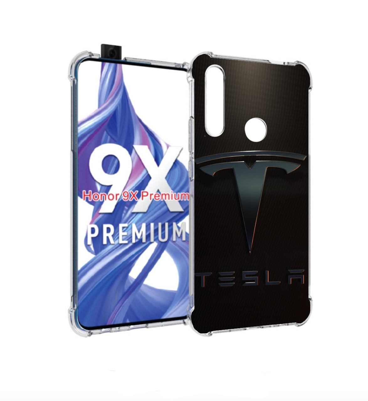 

Чехол бампер MyPads tesla тесла 3 для Honor 9X (STK-LX1), Прозрачный, Tocco