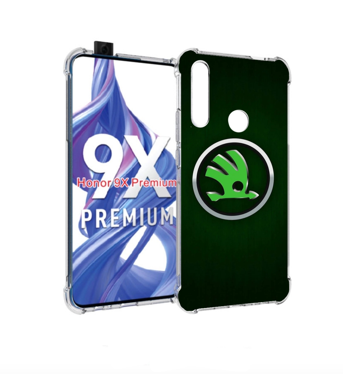 

Чехол бампер MyPads skoda-шкода-3 мужской для Honor 9X (STK-LX1), Прозрачный, Tocco