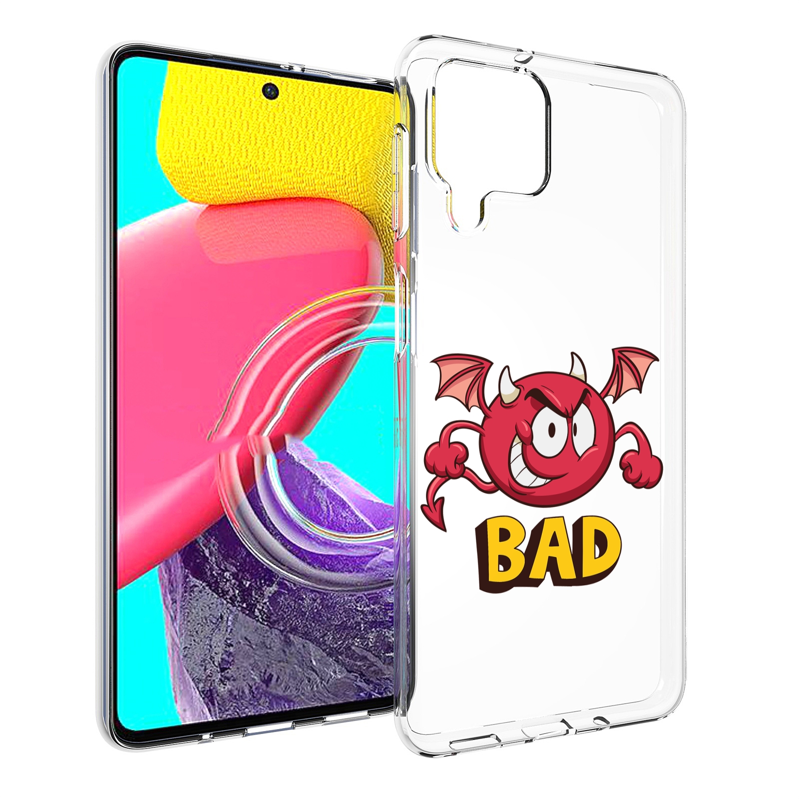 

Чехол Mypads Плохой Для Samsung Galaxy M53 (Sm-M536), Прозрачный, Tocco