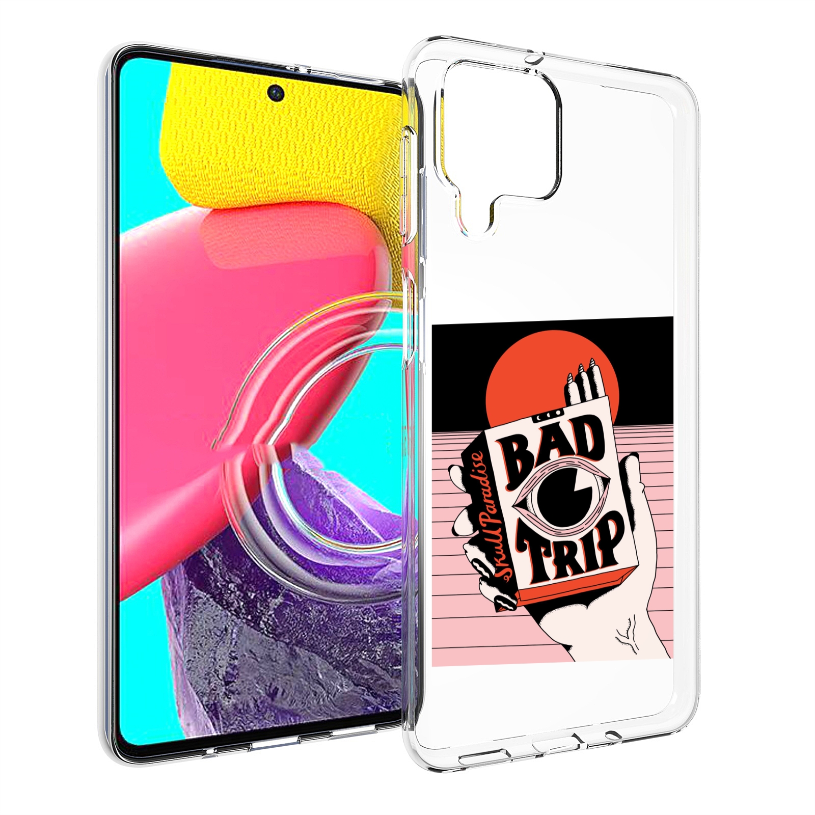 

Чехол Mypads Плохая Пачка Для Samsung Galaxy M53 (Sm-M536), Прозрачный, Tocco