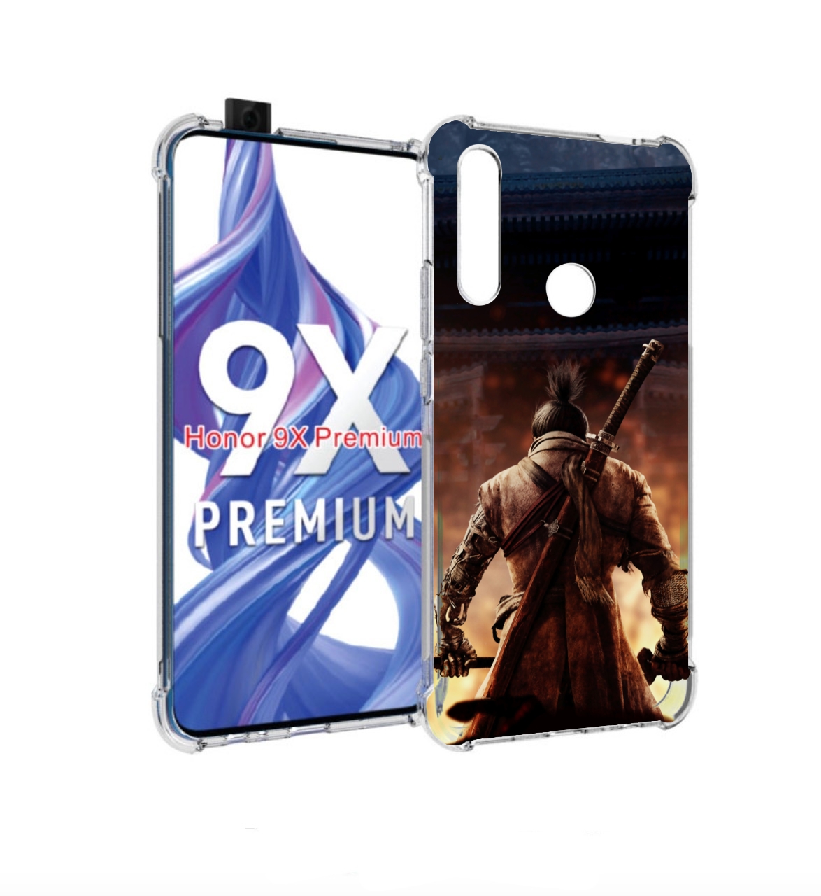 

Чехол бампер MyPads sekiro для Honor 9X (STK-LX1)/Honor 9, Прозрачный, Tocco