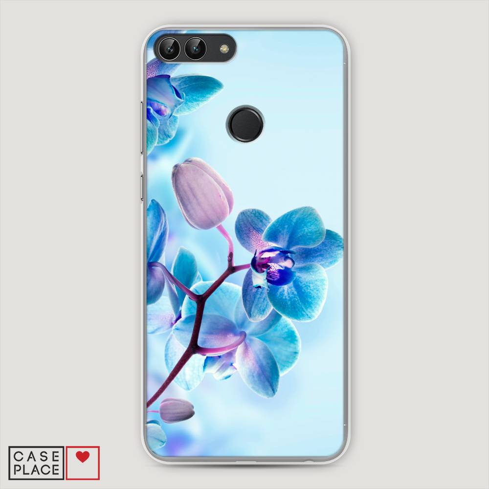 

Чехол Awog "Голубая орхидея" для Huawei P Smart