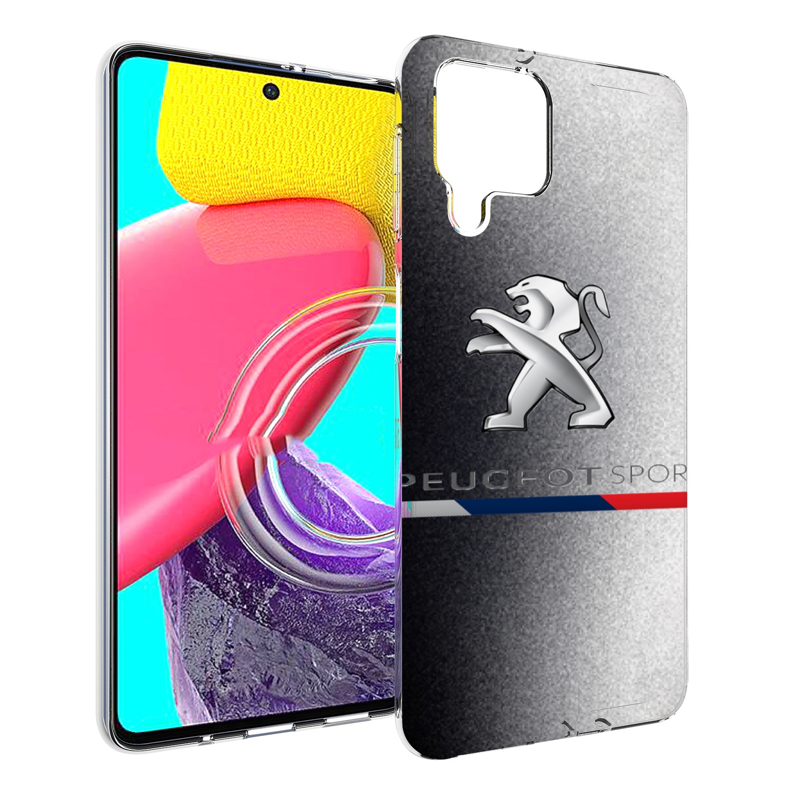 

Чехол Mypads Peugeot 1 Для Samsung Galaxy M53 (Sm-M536), Прозрачный, Tocco