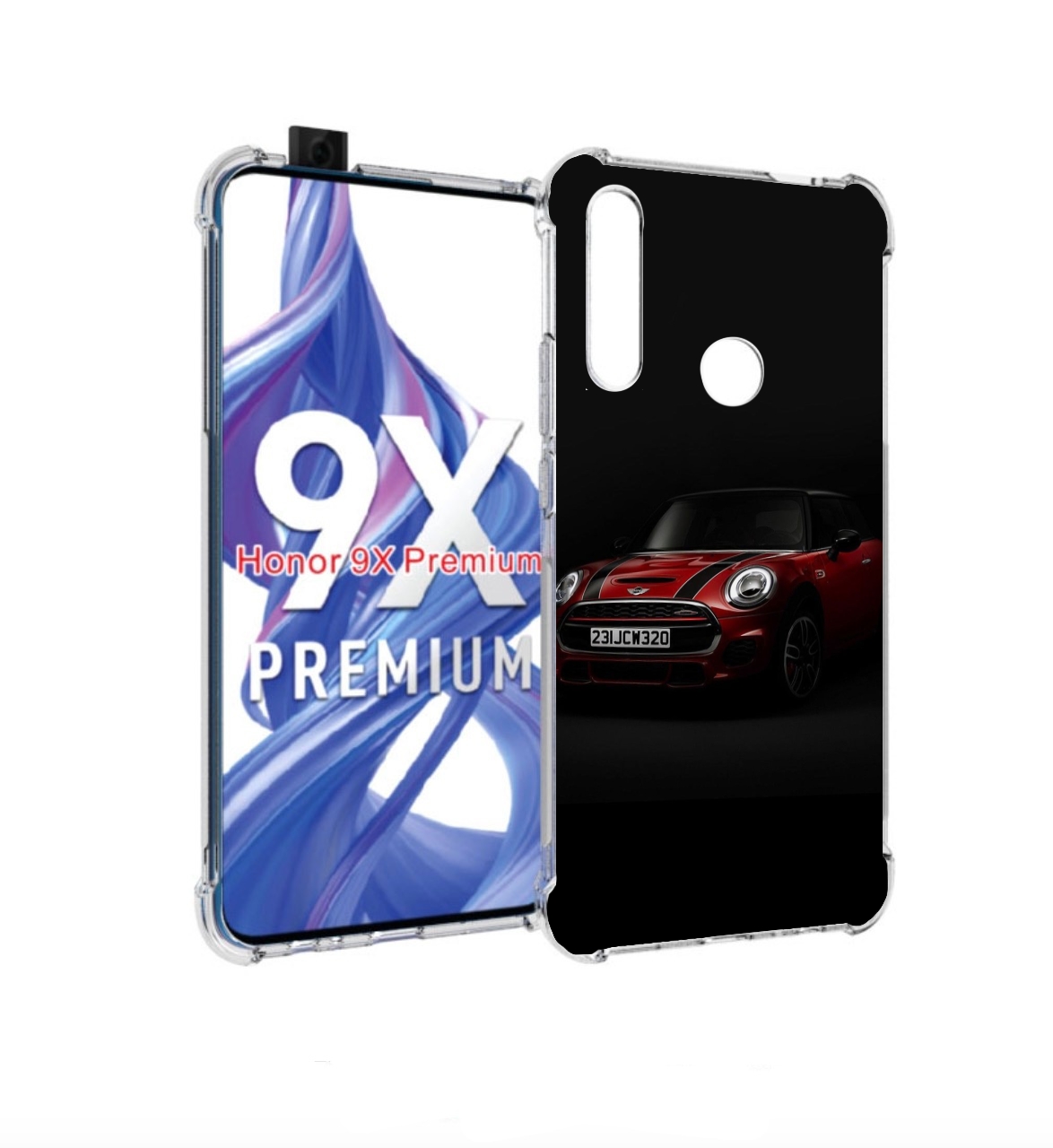 

Чехол бампер MyPads mini мини 4 для Honor 9X (STK-LX1), Прозрачный, Tocco