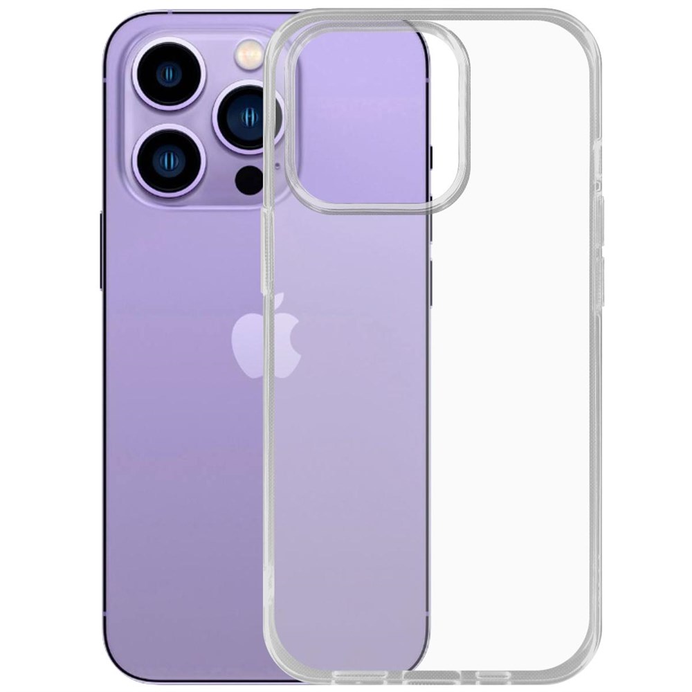 

Чехол-накладка Krutoff Clear Case для iPhone 14 Pro, Прозрачный