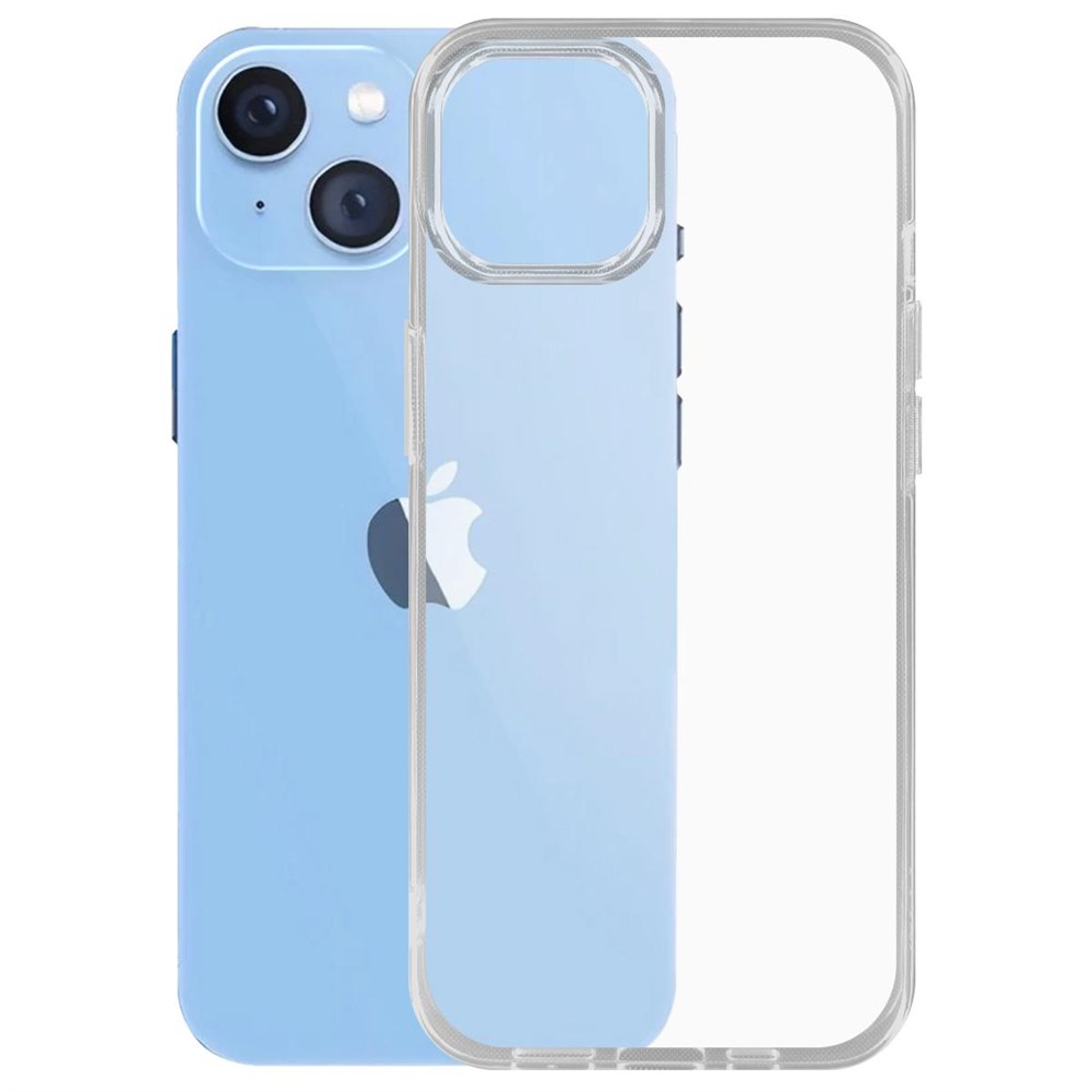 

Чехол-накладка Krutoff Clear Case для iPhone 14 Plus, Прозрачный