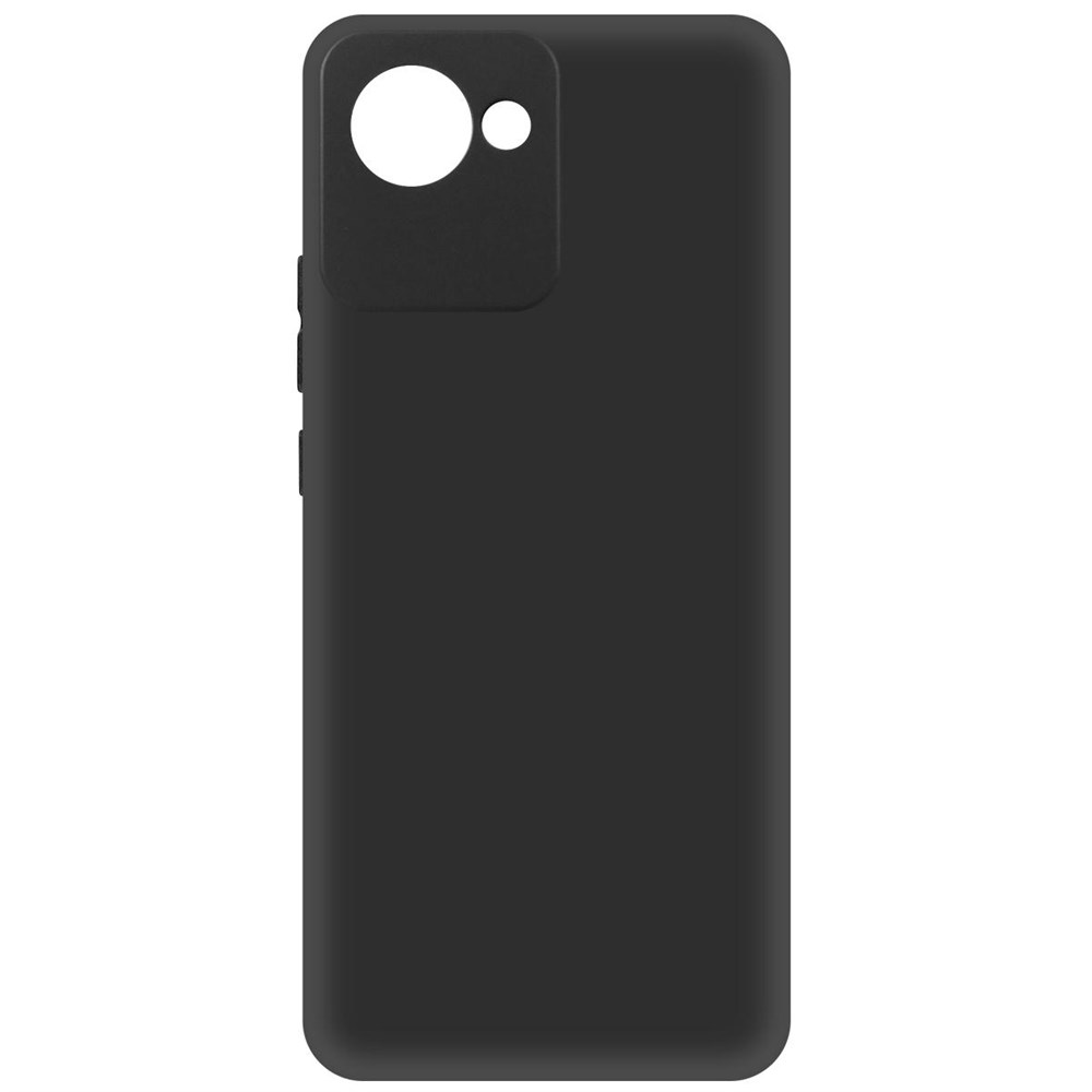 фото Чехол-накладка krutoff soft case для realme c30 черный