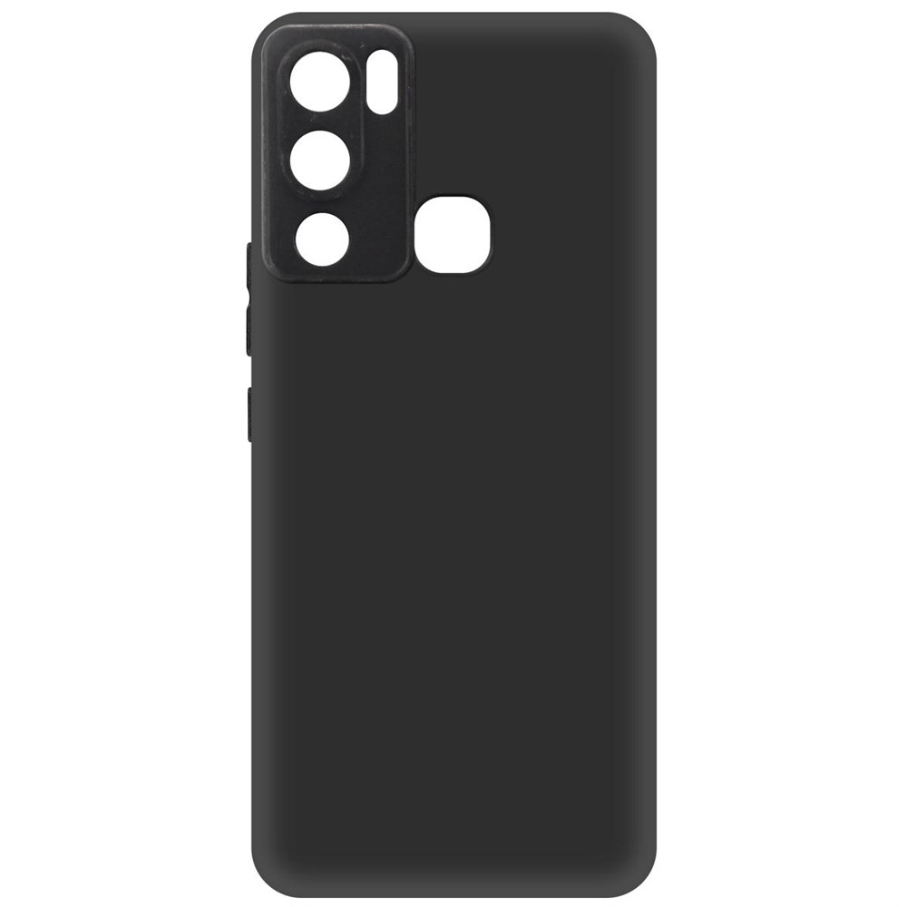 

Чехол-накладка Krutoff Soft Case для INFINIX Hot 12i черный