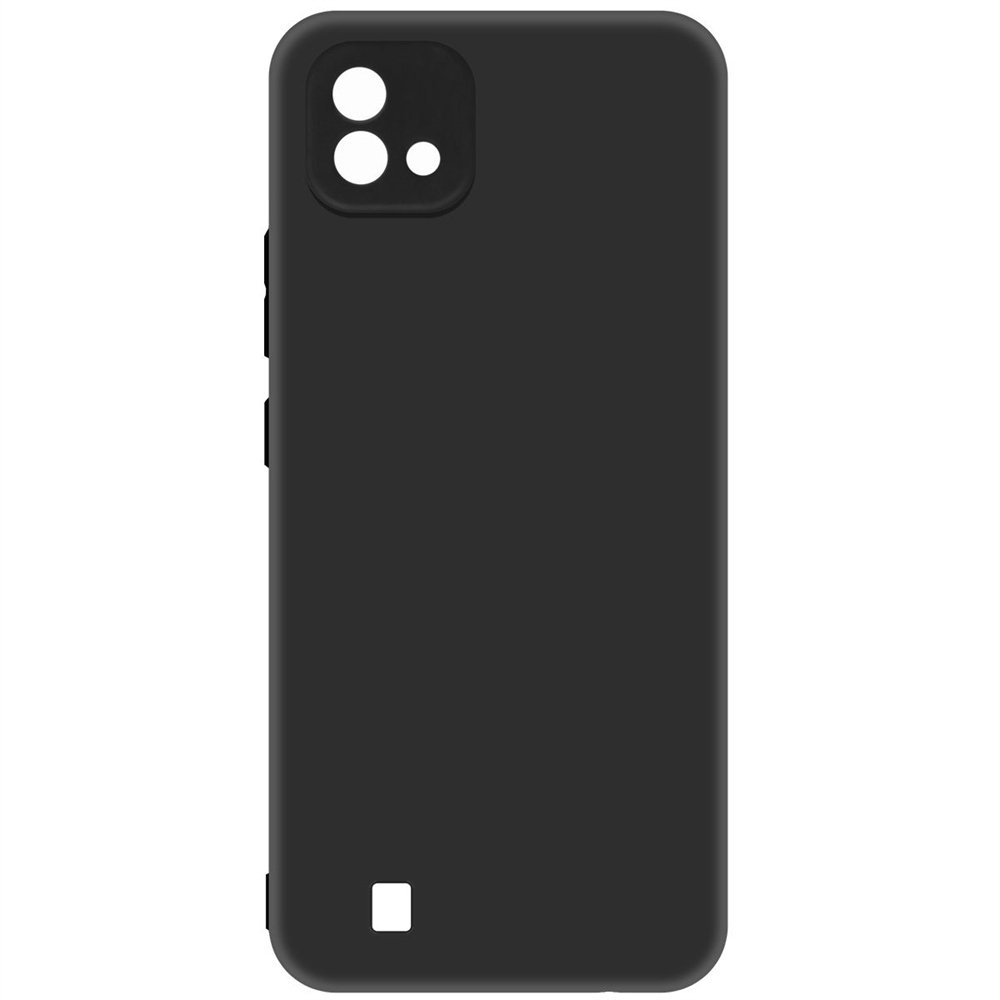 фото Чехол-накладка krutoff soft case для realme c11 (2021) черный