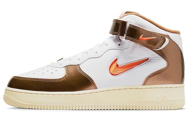 

Кеды унисекс Nike Air Force 1 QS Ale Brown белые 46 EU, Белый, Air Force 1 QS Ale Brown