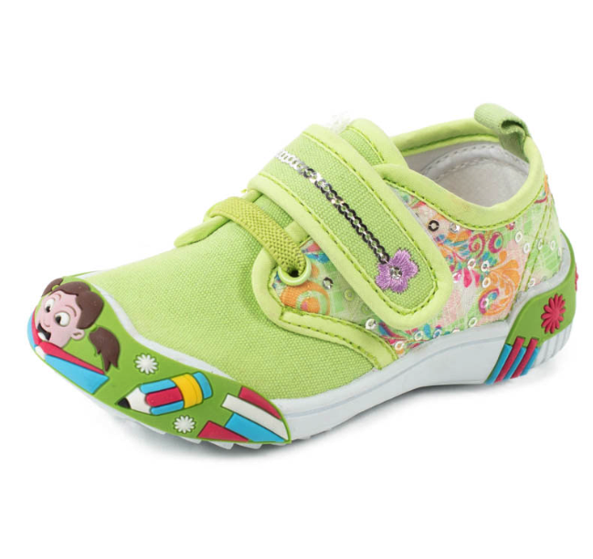 Кеды PlayToday 198222, зеленый, 21